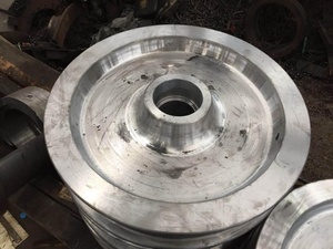 OEM تزوير الصلب عجلة رافعات الجسور/رافعة علوية شفة عجلة - Product Image 4