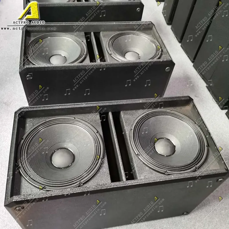 Stx828s subwoofer duplo amplificador ativo, 18 polegadas, alimentado por subwoofer stx828, sistema de alto-falante de áudio profissional