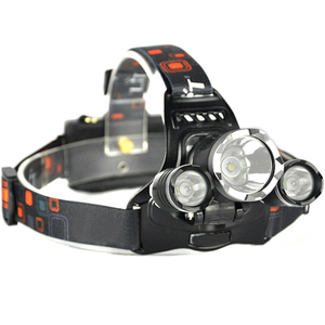 Super brillante 3000 lúmenes led <span class=keywords><strong>Faro</strong></span> y <span class=keywords><strong>al</strong></span> aire libre camping recargable luz de la cabeza - Product Image 1