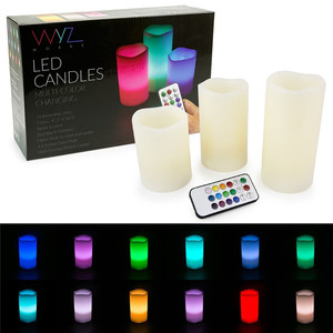 Lujo al por mayor eléctrica recargable sin llama led tealight velas - Product Image 2