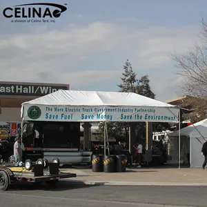 Celina 広告イベントテント簡単折りたたみ屋外パーティーテント 15 フィート × 15 フィート (4.5 メートル × 4.5 メートル)