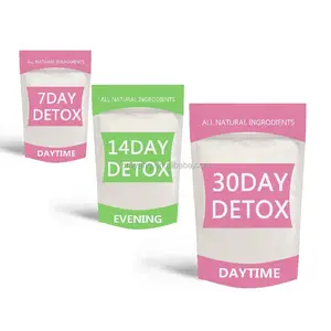 โลโก้ MOQ 100 กระเป๋าขายส่ง Detox ดื่มผลิตภัณฑ์ผอม Slimming Herb ชา