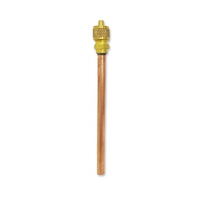 Formato su misura in ottone pin di refrigerazione aria condizionata tubo di rame di ricarica valvola di accesso - Product Image 2
