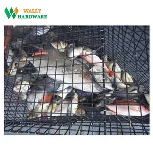 Jala Las Jala Berlapis PVC/Perangkap Ikan/Perangkap Kepiting Jala Kawat Perayap