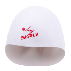 Logotipo personalizado de silicona <span class=keywords><strong>Nude</strong></span> personalizado gorra de natación para los jóvenes - Product Image 1