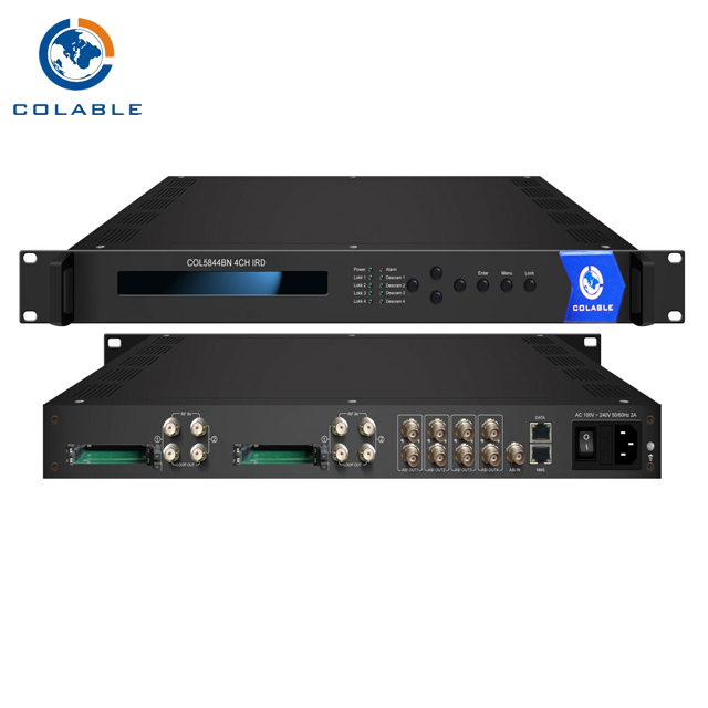 Satellite Receiver Decoder,digital Headend Scrambled Channels Satellite Receiver COL5844BN