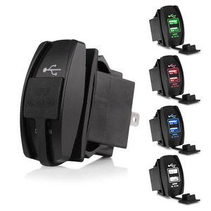 Essager — <span class=keywords><strong>adaptateur</strong></span> électrique de chargeur de <span class=keywords><strong>voiture</strong></span> à double ports <span class=keywords><strong>USB</strong></span>, 12/24 V 3,1 a, universel, double prise - Product Image 5