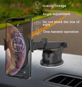Chine Fabrication Pliable Mobile Support de Téléphone Réglable Gravité Ca rPhone Mount Holder - Product Image 2