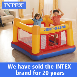 บ้านลมเด็กเล่น Intex 48260 รุ่น Soft Inflatable Playhouse Jump O <span class=keywords><strong>Lene</strong></span> พร้อมประตูคลานสำหรับเด็ก - Product Image 6