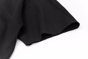 2019 Hommes 100% Coton hip hop vêtements à manches courtes veste noire avec chapeau - Product Image 6
