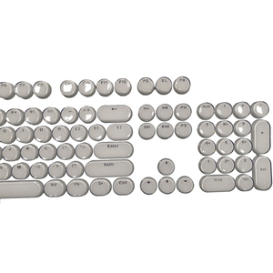 Oshid teclas de cristal personalizadas, 104 teclas chave de pbt pudding para teclado mecânico - Product Image 3