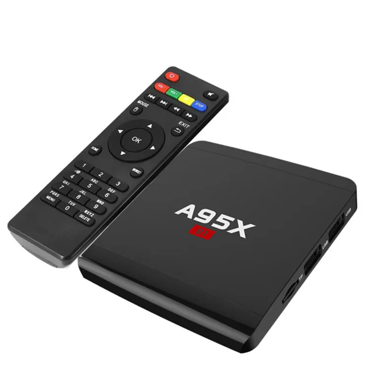 [Amlogic S905W] Membuka Blokir Android TV Box Online Shopping India A95x R1 1 GB 8 GB Android TV Box dengan Amlogic S905w