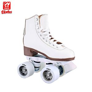 Chaussures de <span class=keywords><strong>patin</strong></span> à roulettes à double rangée supérieure en PVC à <span class=keywords><strong>talon</strong></span> à la mode - Product Image 1