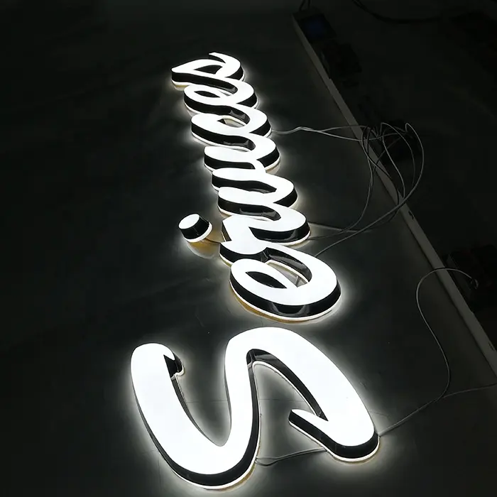 Led Illuminated Acrylic Letter Acrylic Channel Letter Signs Advertising Letter Board
