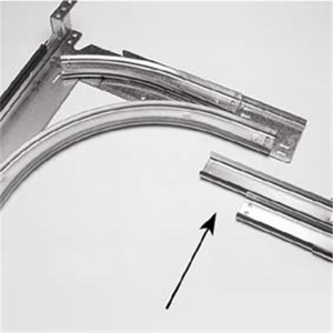 Đường Cong Ngang Và Theo Dõi Dọc Thấp Headroom Trượt Cửa Nhà Để Xe Theo Dõi Vòng Theo Dõi Cửa Trượt Kit Nhà Để Xe - Product Image 6