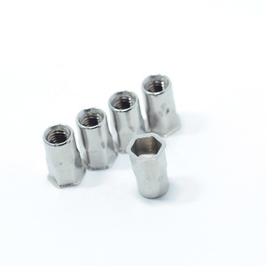 Écrou de rivet hexagonal en acier inoxydable Écrou de rivet en acier inoxydable à tête réduite - Product Image 5