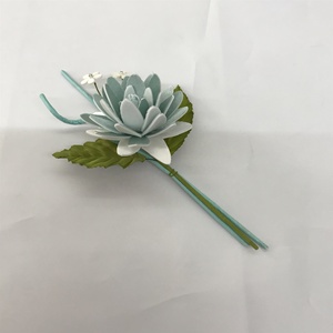 결혼식 훈장을 % s 싼 인공적인 국화 꽃 - Product Image 4