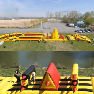 Pista de obstáculos inflable de alta calidad para adultos, divertido, para exteriores - Product Image 4
