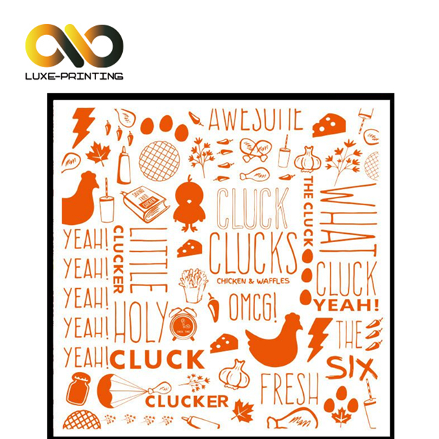 Индивидуальные продукты питания специальная обёрточная бумага бумаги бумага для упаковки бутербродов упаковка для бургеров