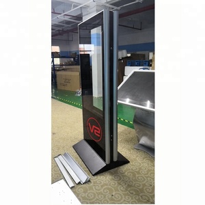 Veto 43 49 55 65 inch trong nhà double side kỹ thuật số biển trung tâm mua sắm mulit thiết kế LCD quảng cáo <span class=keywords><strong>kiosk</strong></span> - Product Image 3