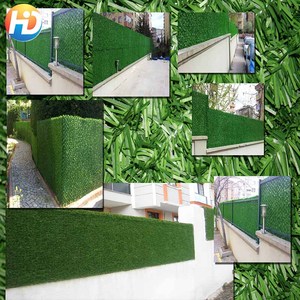 Cỏ nhân tạo màu xanh lá cây hàng rào cho QATAR và kuwait bền dây lưới sản phẩm - Product Image 6
