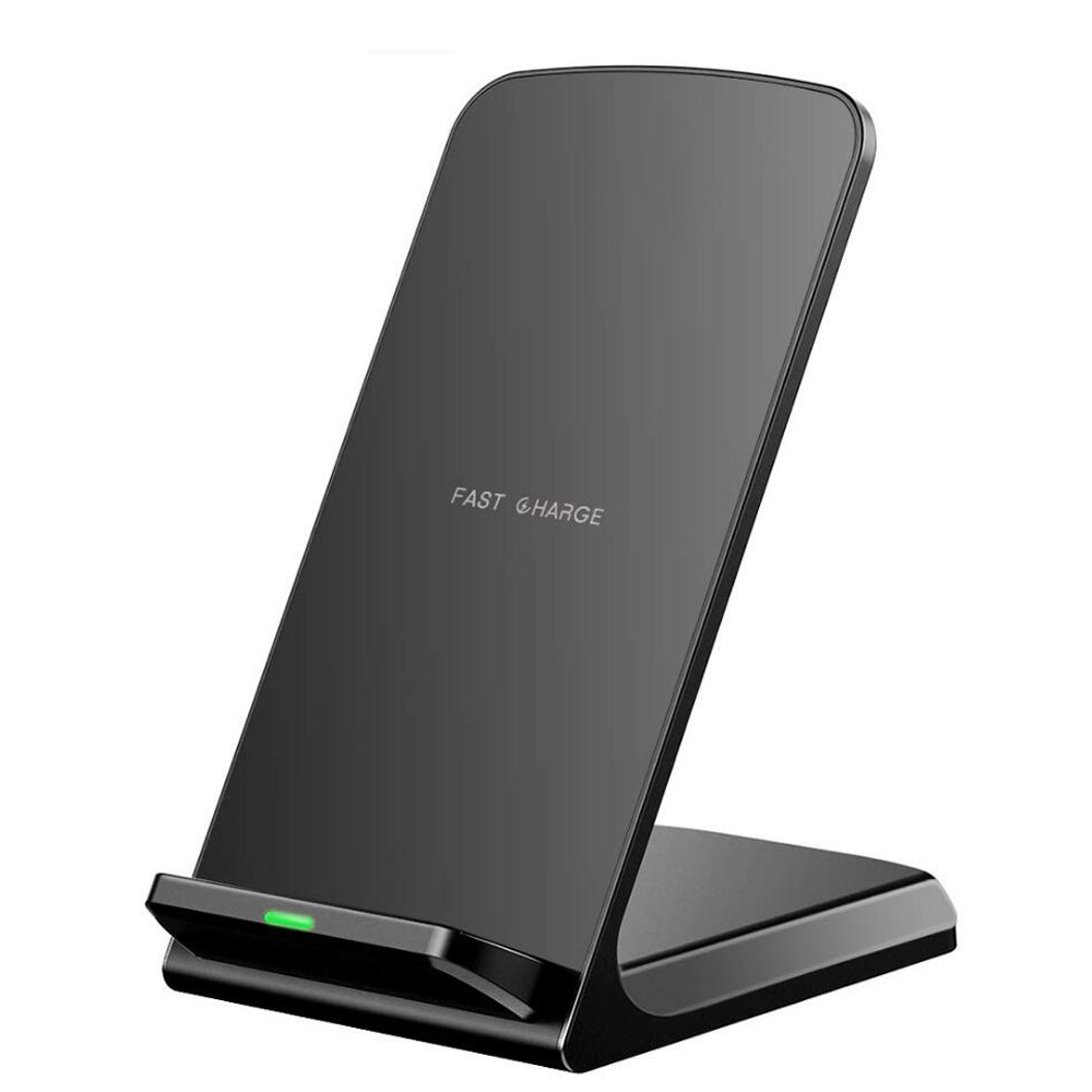 Беспроводное зарядное устройство QI для мобильного телефона, быстрая зарядка, светодиодная лампа, беспроводное зарядное устройство для Samsung, беспроводное зарядное устройство для iphone X, iphone 8