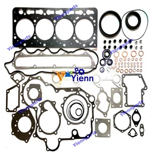 V3300 full overhaul gasket kit 07916-27328 upper lower set for Kubota fit Bobcat skid steer loaders S250 diesel engine parts