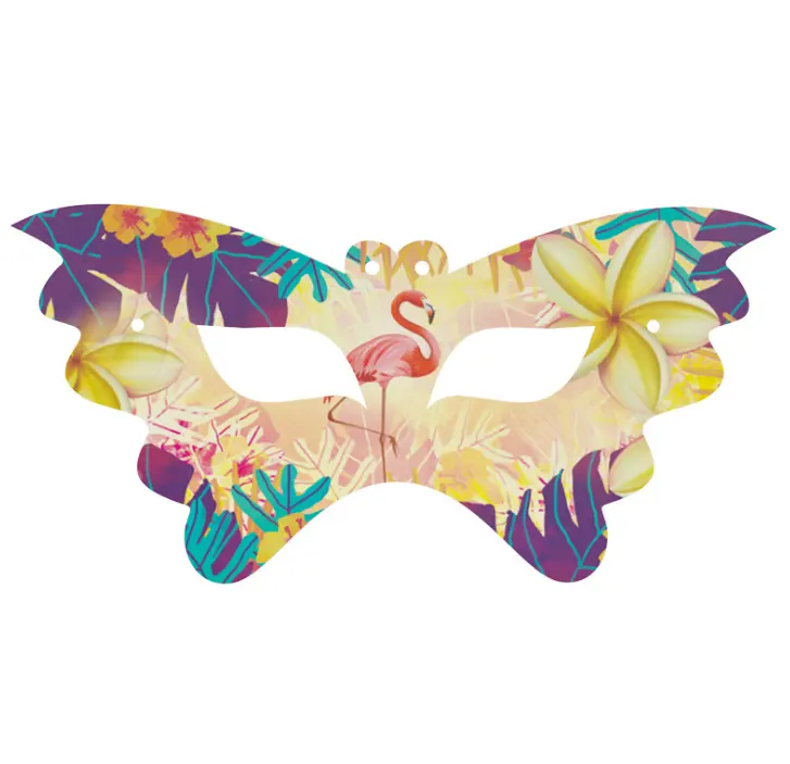 Manufacturers of birthday party dance mask custom sales of paper masks