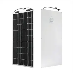 유연한 100W 탄성 컬러 셀 단결정 태양 전지 패널 12V 18V