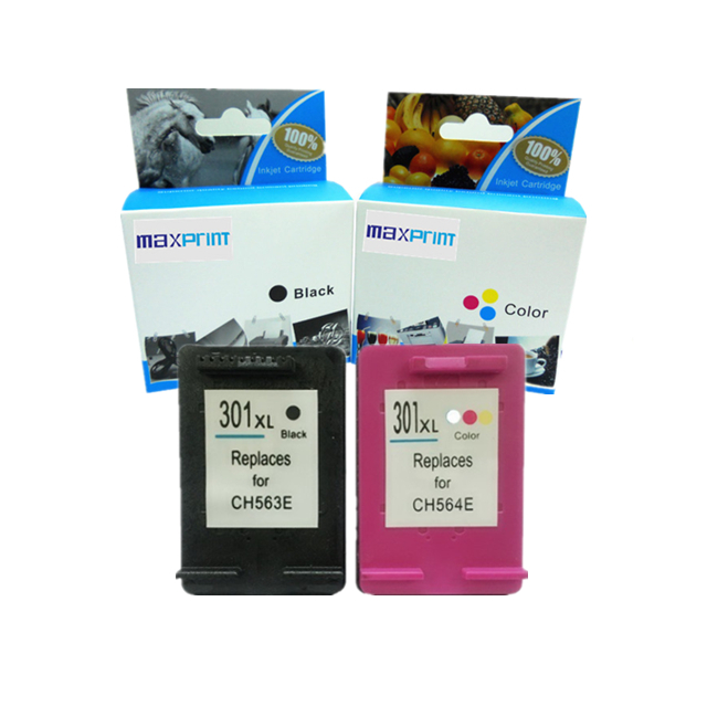 301XL 15ml Negro Cartucho de tinta Inkjet Para Hp 1050 ,2050,2050S,1000,3000,3050,J610A,CH563EE