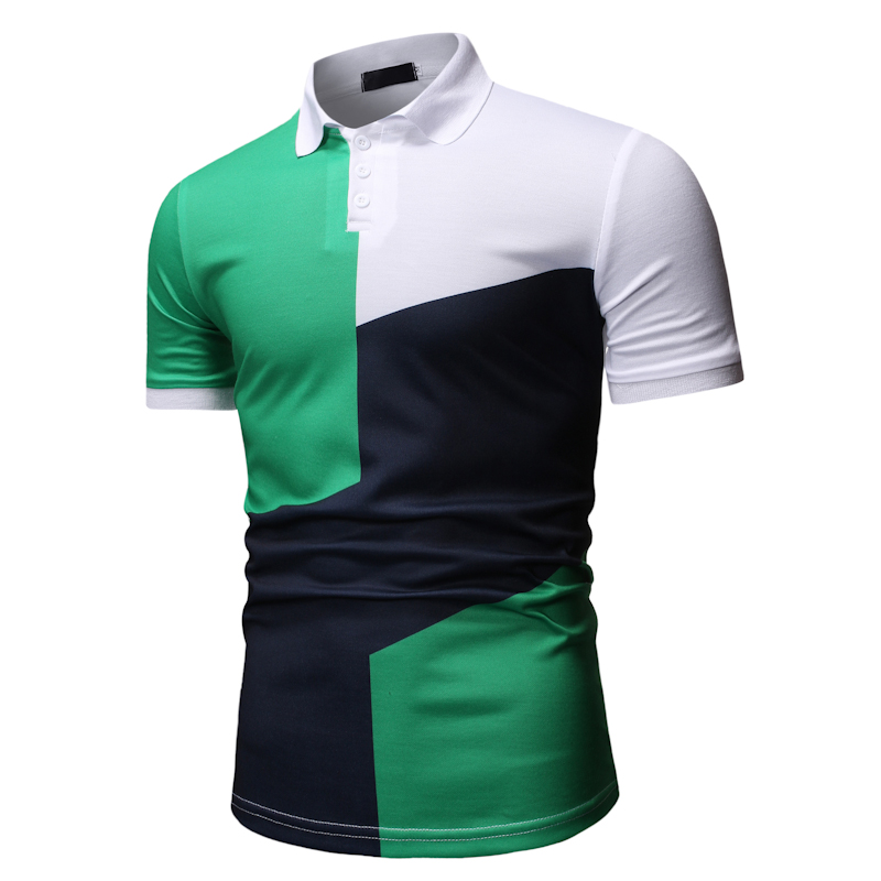 Оптовая продажа, мужские рубашки поло нового дизайна с логотипом под заказ