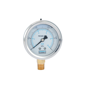 Manomètre d'huile en gros fabriqué en Chine/2.5 pouces/4 pouces/presse hydraulique - Product Image 1