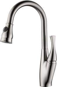Fabrication professionnelle En Laiton <span class=keywords><strong>Robinet</strong></span> De <span class=keywords><strong>Cuisine</strong></span> <span class=keywords><strong>avec</strong></span> <span class=keywords><strong>Douchette</strong></span> Rétractable - Product Image 3