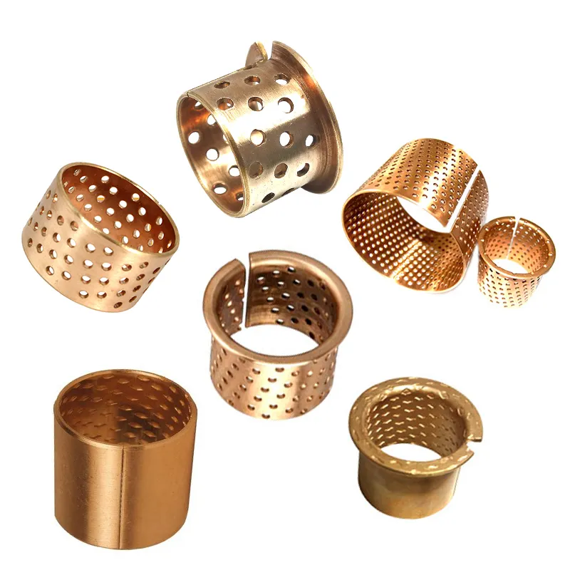 Boccole metriche in bronzo fornitore cina/boccola interna in PTFE/boccola in acciaio