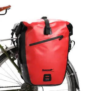 Rhinowalk 25L saco pannier pannier bicicleta saco mochila de viagem à prova d' água