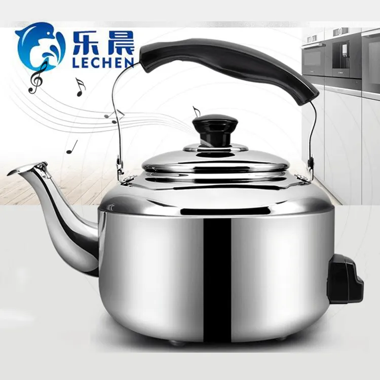 Non-magnetic Stainless Steel Electric Kettle 5L/6L Household Electric Water/Tea Kettle Boiling water whistles in a kettle