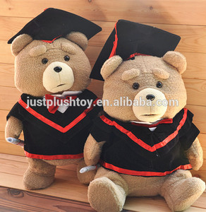 2018 CE EN71 Regali di Promozione <span class=keywords><strong>30</strong></span> <span class=keywords><strong>cm</strong></span> di laurea Teddy Bear Giocattolo Della <span class=keywords><strong>Peluche</strong></span> per il commercio all'ingrosso - Product Image 1