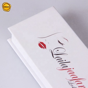 Sol naturaleza blanco precioso oro brillo logotipo personalizado de caja de clavos - Product Image 5