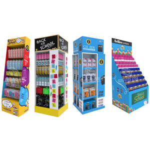 Présentoir en carton pour cartes de vœux, présentoir publicitaire <span class=keywords><strong>portable</strong></span> en carton, 2021, 10 pièces - Product Image 6