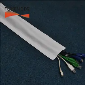 Shenzhen Fabrik Boden Teppich Kabel Wrap Sleeve Drahtseil Hider Cover