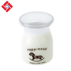 Personnalisé 120-150 ml <span class=keywords><strong>Mini</strong></span> Yogourt Pudding De Gelée En Plastique Bouteille Pot Avec Couvercle - Product Image 1