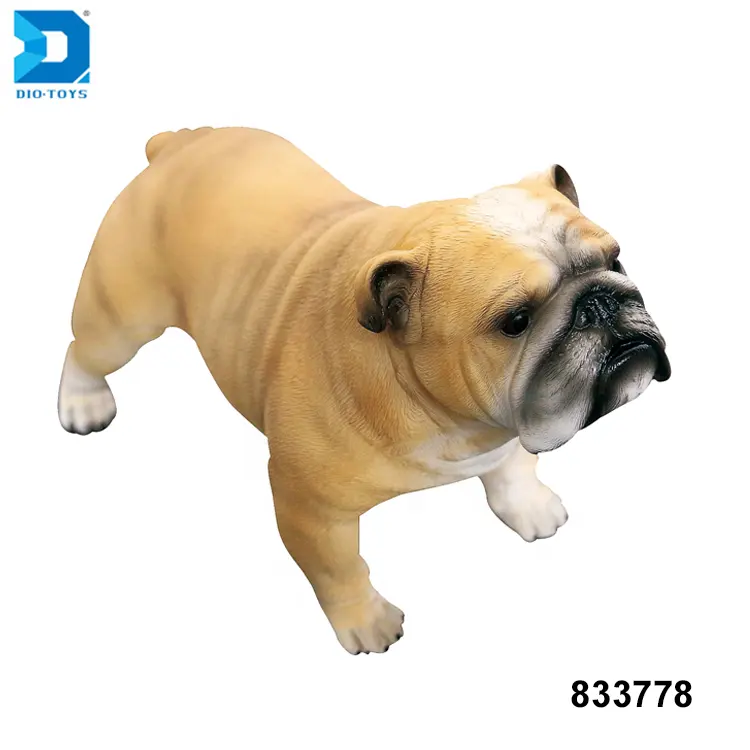 Itens buscados 9 polegada bonito bulldog modelo artificial animais brinquedos de plástico