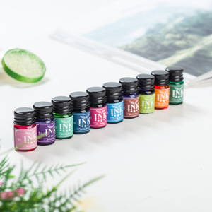 Nuovo! Penna di calligrafia <span class=keywords><strong>Set</strong></span> Dip Penna <span class=keywords><strong>Set</strong></span> e 4 inchiostri e In Più 5pcs Metallo Pennino Penne di Scrittura Calligrafia <span class=keywords><strong>set</strong></span> - Product Image 5