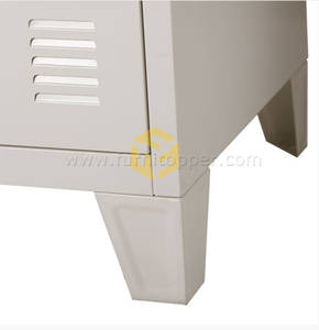 Armario de acero industrial de 6 puertas para Taller, armario de metal, armario de almacenamiento con barras colgantes - Product Image 6