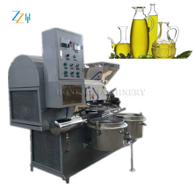 Automatic Olive Oil Press Machine / Cold Press Oil Machine For Sale With High Quality