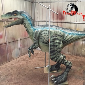 Costume de dinosaure grandeur nature de Velociraptor avec assurance commerciale et prix d'usine - Product Image 2