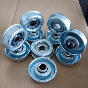 Steel wheel,belt roller bearing,skate roller conveyor bearing caster / metal ball castor