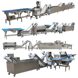 Pomme de terre ligne de lavage légumes chips faisant la <span class=keywords><strong>machine</strong></span> confits sec fruits congelés machines de ligne de traitement - Product Image 1