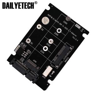 2 en 1 combinar Mini PCI-E M.2 NGFF y mSATA SSD SATA <span class=keywords><strong>3</strong></span>,0 III adaptador - Product Image 2