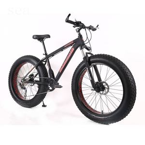 Vélo fat bike 26 pouces, bicyclette <span class=keywords><strong>rose</strong></span> fatbike, modèle haut de gamme - Product Image 4